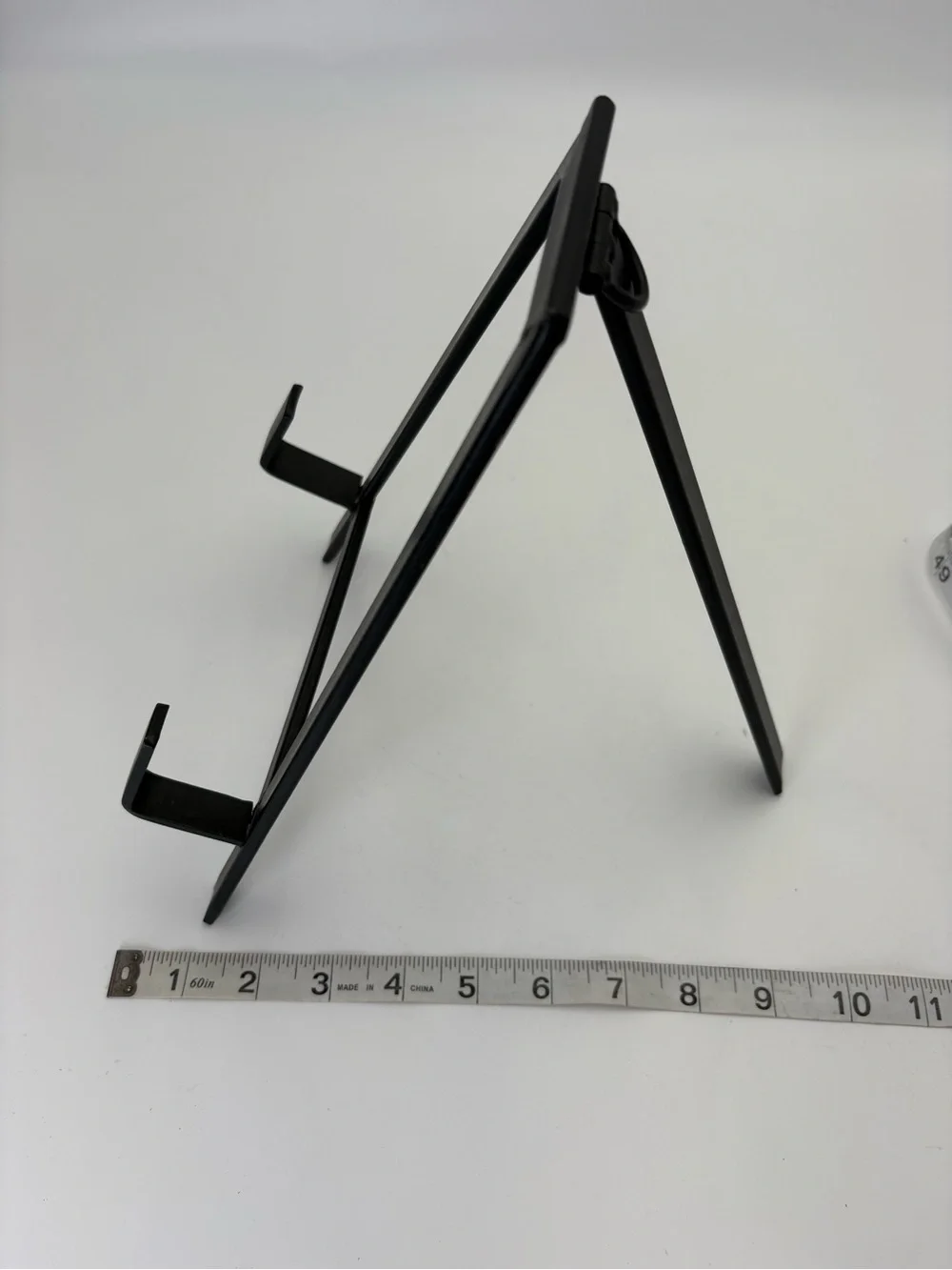 Medium Black Metal Display Easel Stand - Heavy Duty